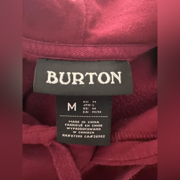 Burton Sweatshirt embroidered logo - Picture 3 of 9